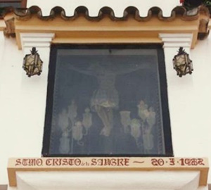 Imagen del Señor de la Sangre