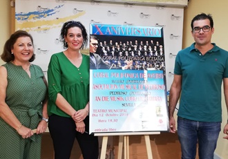 presentacion aniversario de la Coral Polifónica Ecijana