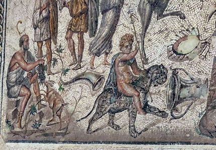 mosaico de “El don del vino”