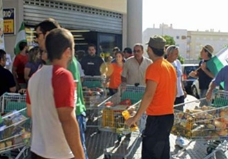 asalto supermercado de Écija