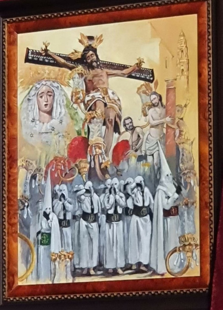 cartel anunciador de la Semana Santa de Écija 2020