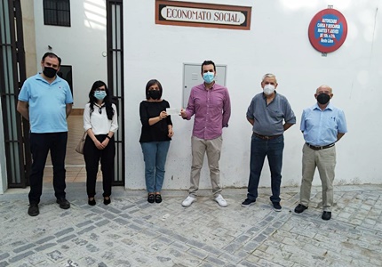 acto de entrga del donativo