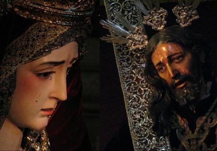 titulares de la Hermandad del Silencio de Écija