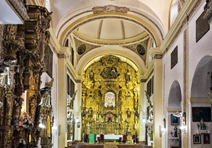 interior iglesia de Nuestra Señora del Carmen