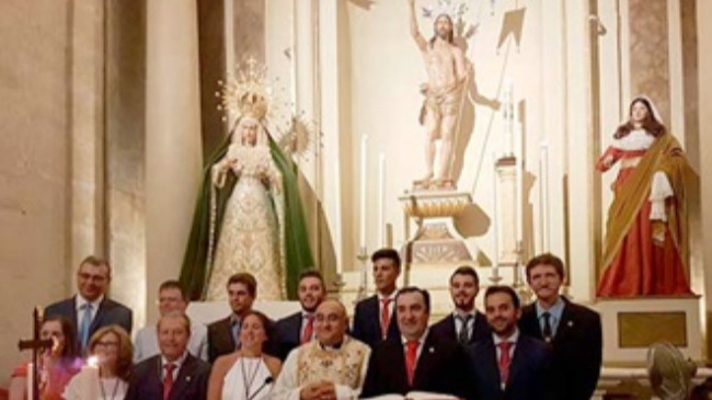 nueva Junta de Gobierno de la Hermandad del Resucitado