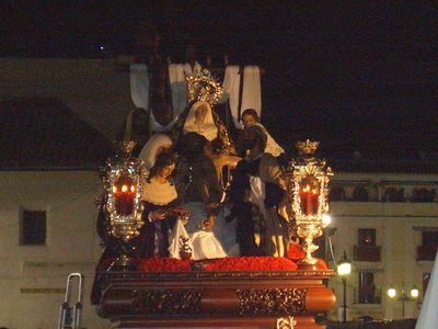 paso Hermandad de la Mortaja