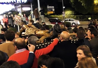 salida penitencial extraordinaria del Santísimo Cristo de Confalón