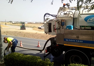 camion limpieza imbornales