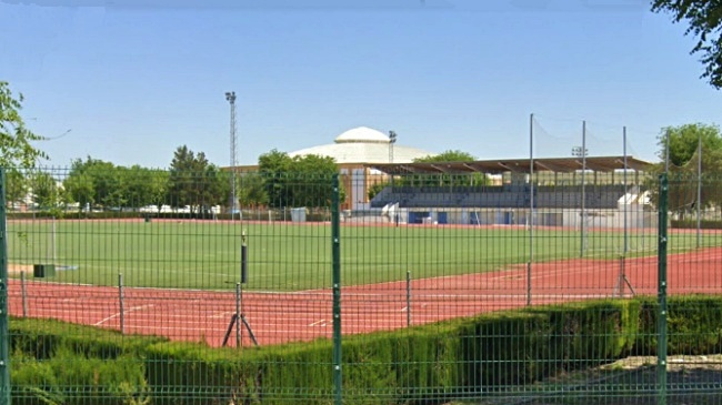campo de fútbol más antiguo del polideportivo del Valle