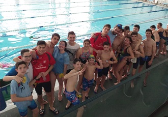 integrantes del Club Natación Écija