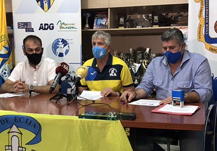 Manolo Sanz, Antonio Pedraza y José Luis Herrainz