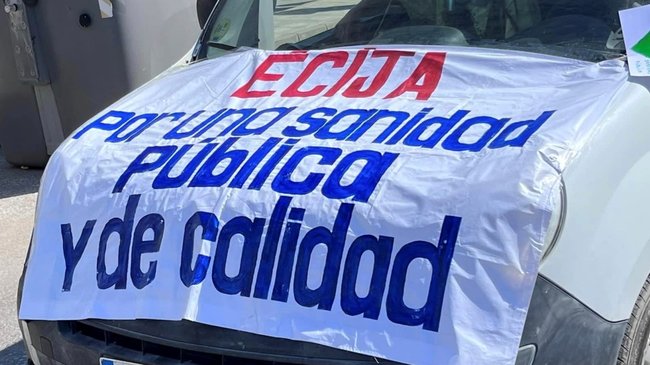 manifestación por la defensa de la sanidad pública