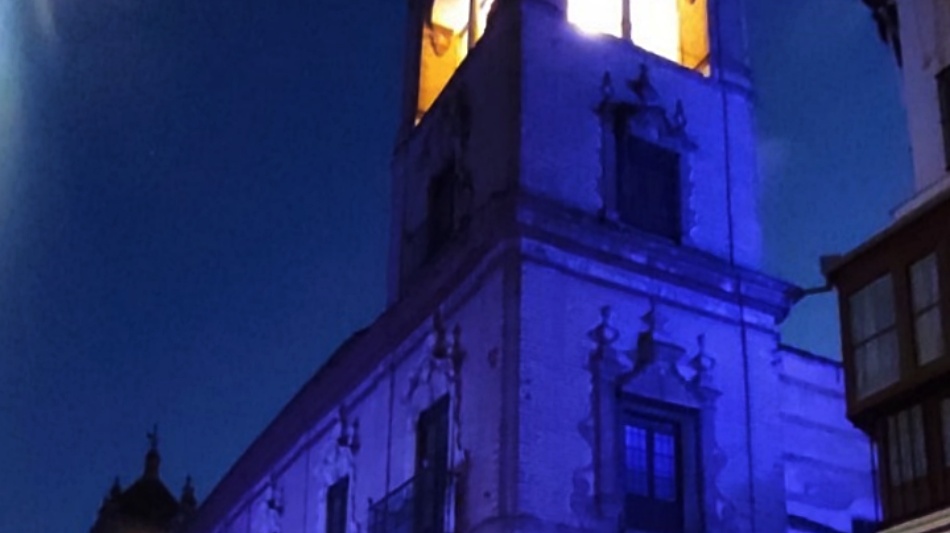 Palacio Benamejí de color azul