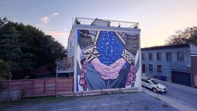 mural de Quebec