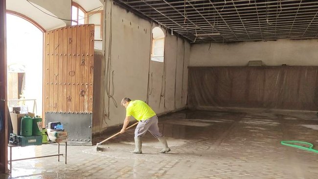 obras  espacio museístico del Centro Militar de Cría Caballa