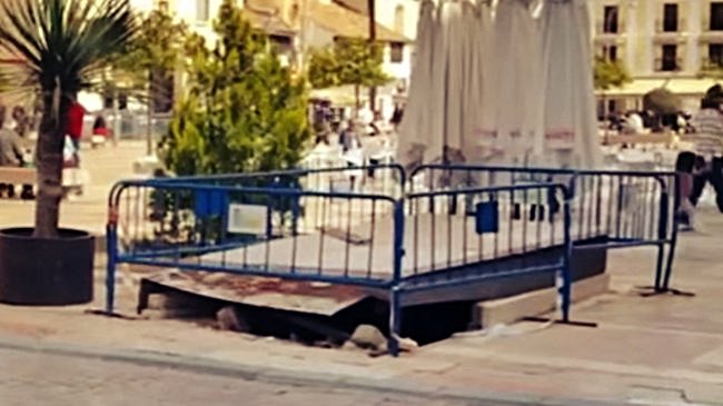 respiraderos del aparcamiento subterráneo