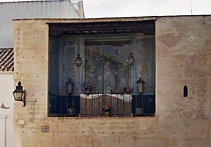 retablo que se encuentra ubicado en el Arco de Belén