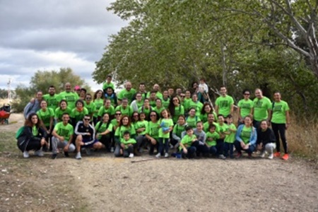 participantes primera recogida de basura