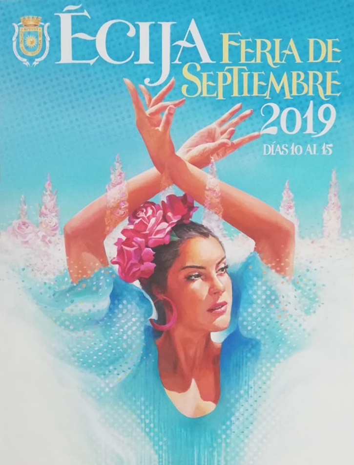 cartel anunciador feria de ecija 2019