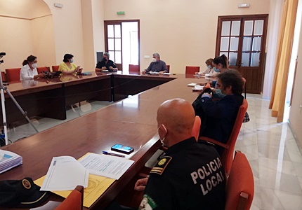 sesión extraordinaria de la Junta Local de Seguridad