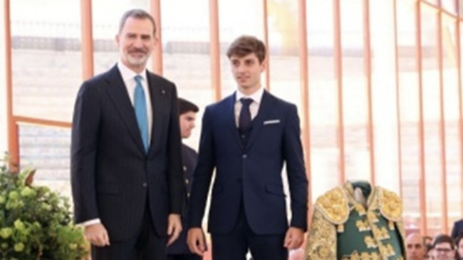 Felipe VI con Jaime González-Écija