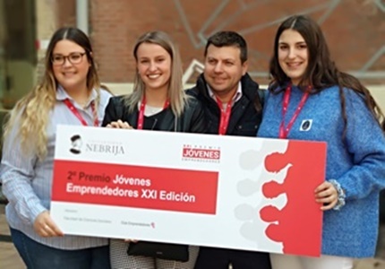 segundo premio de la vigésimo primera edición del Concurso Emprendemos de la Universidad de Nebrija