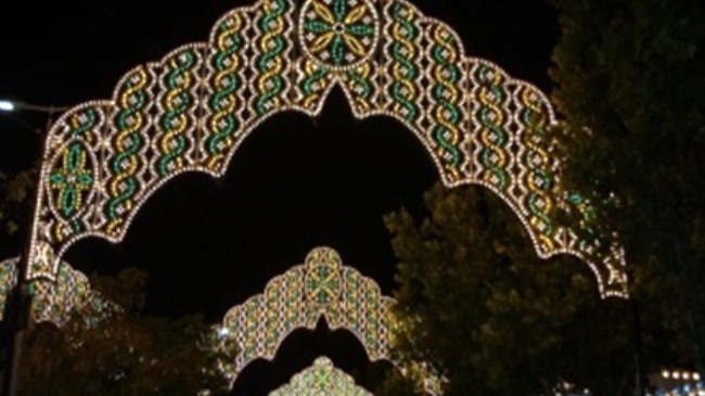 alumbrado feria 2018