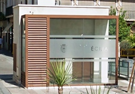 entrada ascensores parking