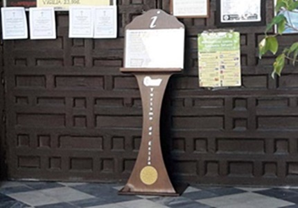 atriles de información turística de Écija