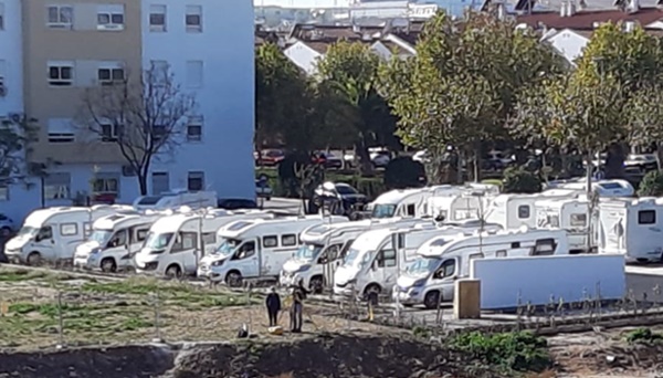 área de servicio de autocaravanas de Écija
