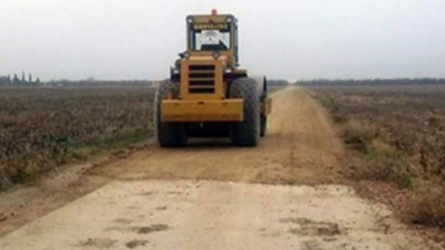 obras en camino rural