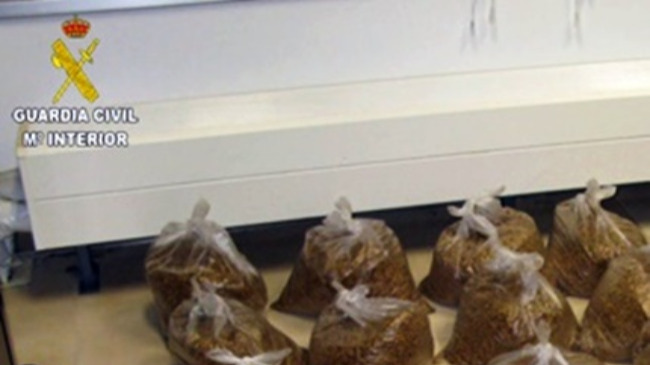 paquetes de picadura de tabaco