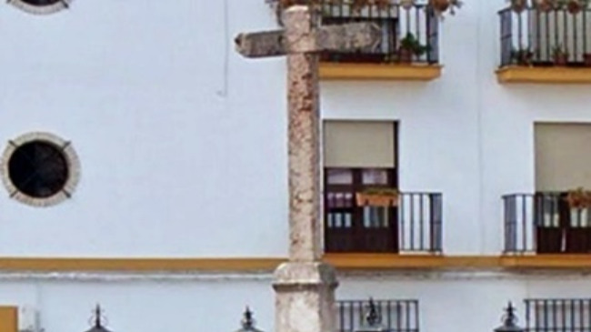 cruz de la Plaza de Santiago