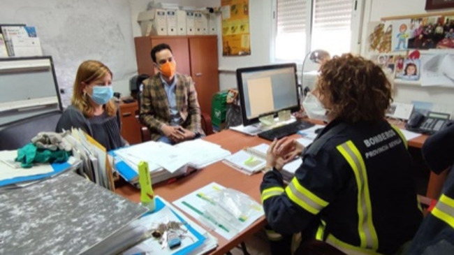 visita cs parque de bomberos