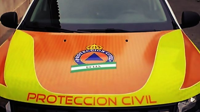 vehiculo de la Agrupación de Voluntarios de Protección Civil