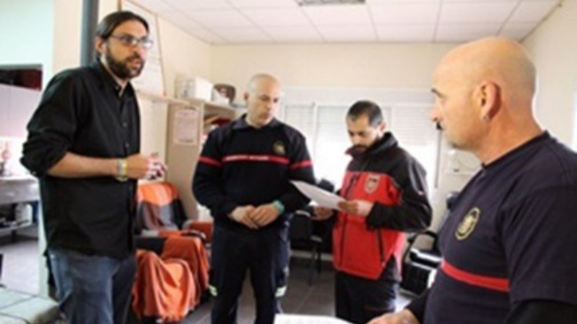 Écija Puede-Podemos con los bomberos