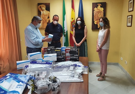 ayuntamiento recibe donación