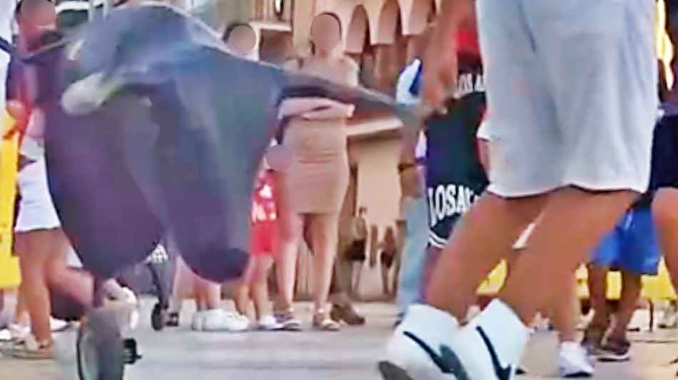 su segundo “encierro” de San Fermín