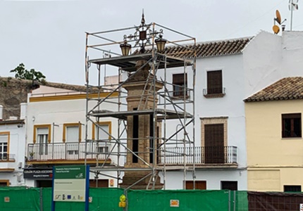 fuente de la Plaza de Colón
