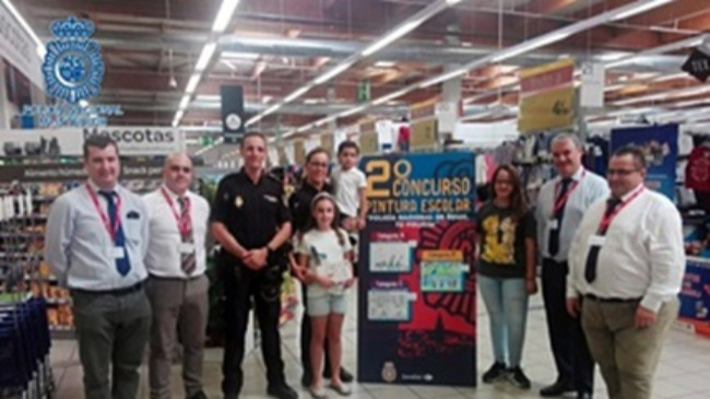 concurso de pintura escolar “Policía Nacional de Écija, Tu Policía”