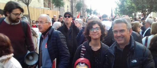 manifestación por la defensa de la sanidad pública andaluza