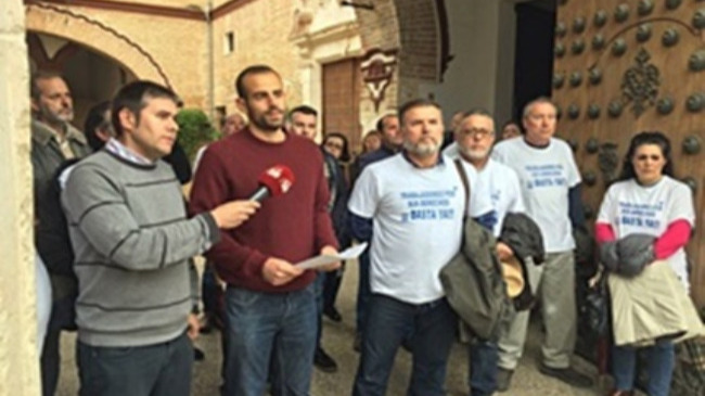 reunion iu trabajadores del agua