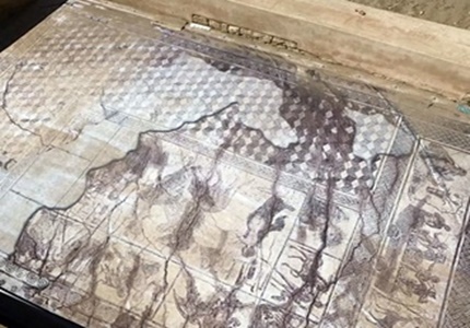 mosaico amores de zeus