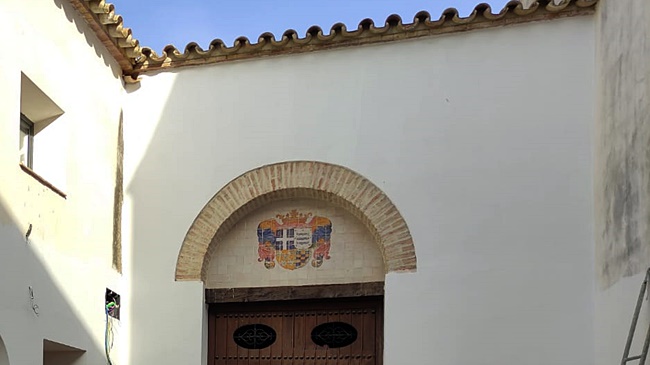 obras casas anejas al Palacio de Peñaflor