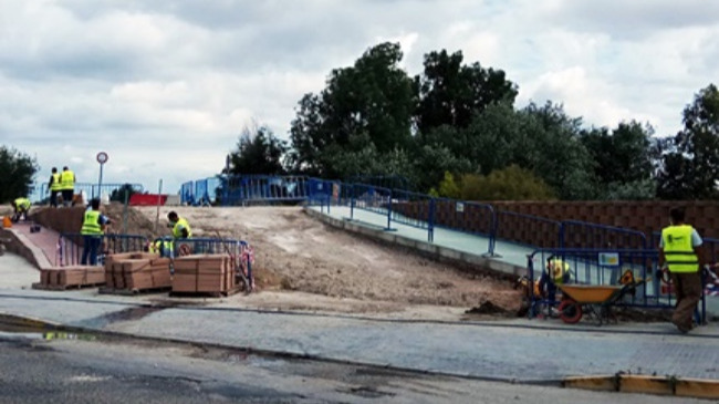 obras corta rio genil