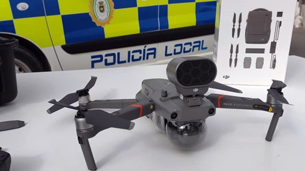 dron de la Policía Local