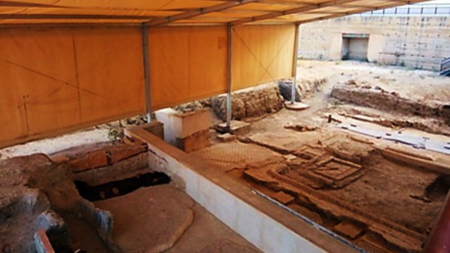 excavaciones arqueológicas de Plaza de Armas