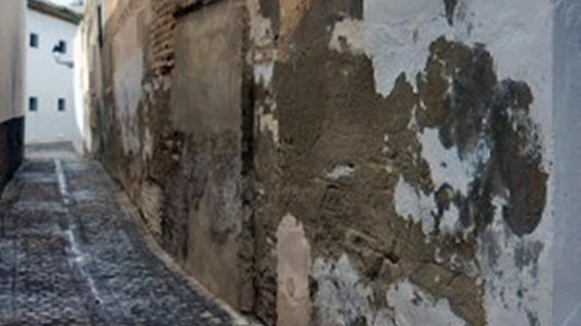 parte trasera del Palacio de Benamejí