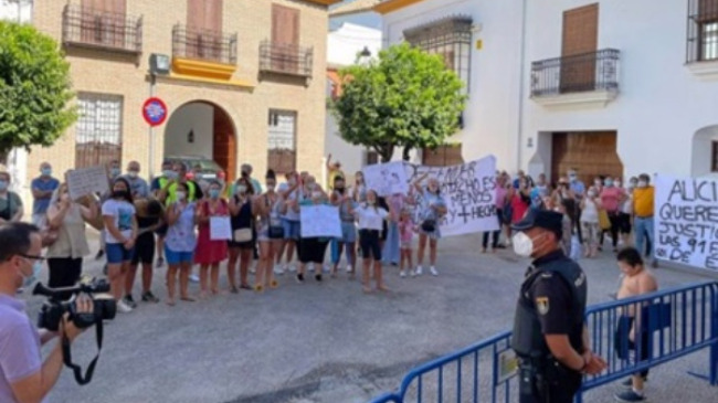 protesta vecinos estatuto de autonomia