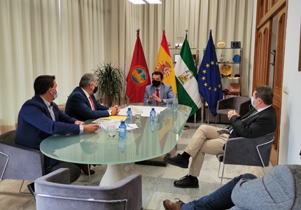 reunión José María Bellido y David García Ostos